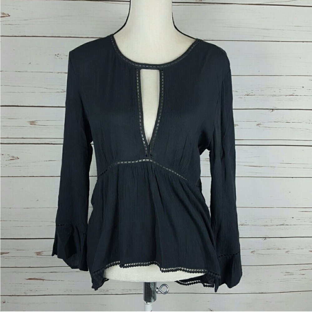 EUC Patrons of Peace Blouse Sz M